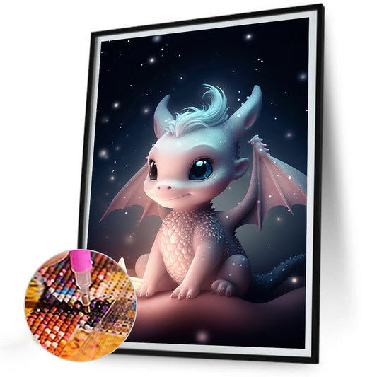 Faerie Dragon - Full Round Drill Diamond Painting 30*40CM