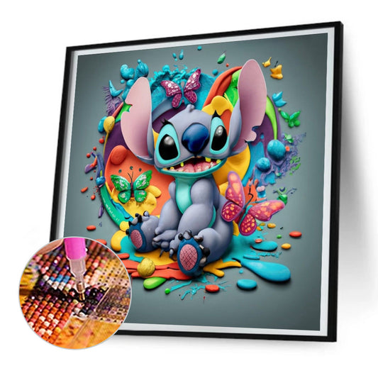 Stitch - Full Round Drill Diamond Painting 30*30CM