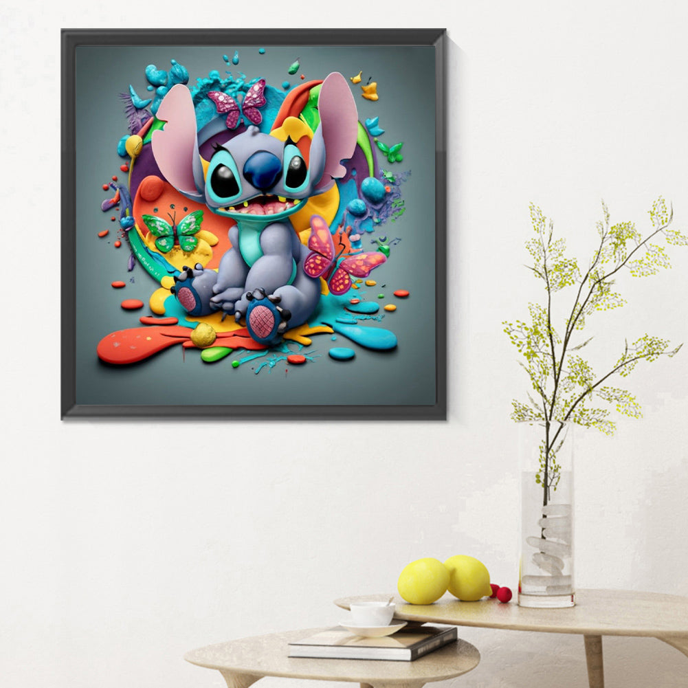 Stitch - Full Round Drill Diamond Painting 30*30CM