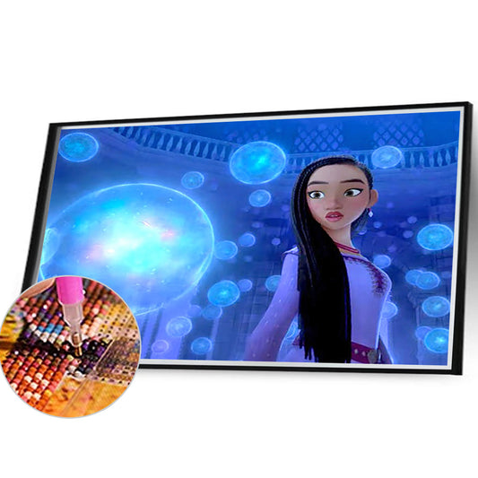 Star Wish - Full Round Drill Diamond Painting 40*30CM