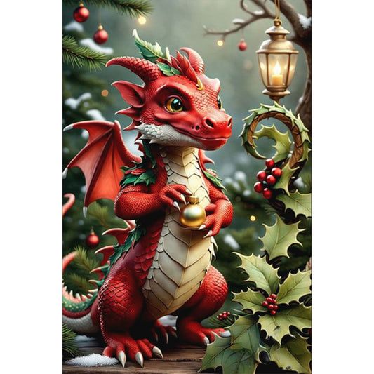 Little Dinosaur - Full AB Round Drill Diamond Painting 40*60CM