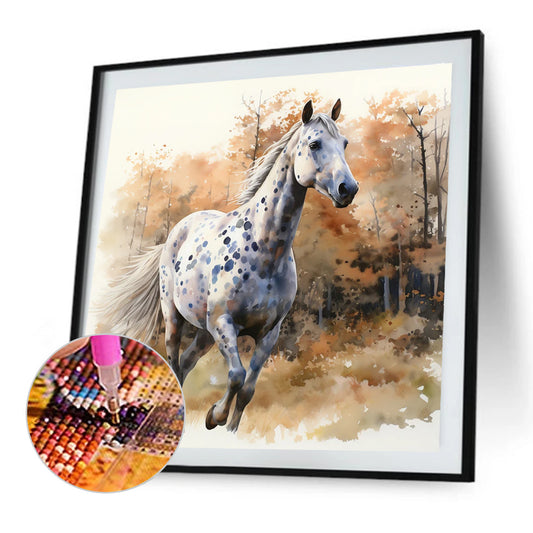 Horse - Full Round Drill Diamond Painting 35*35CM