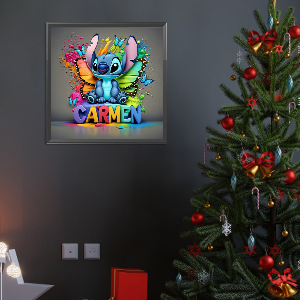 Butterfly Stitch - Full Round Drill Diamond Painting 40*40CM