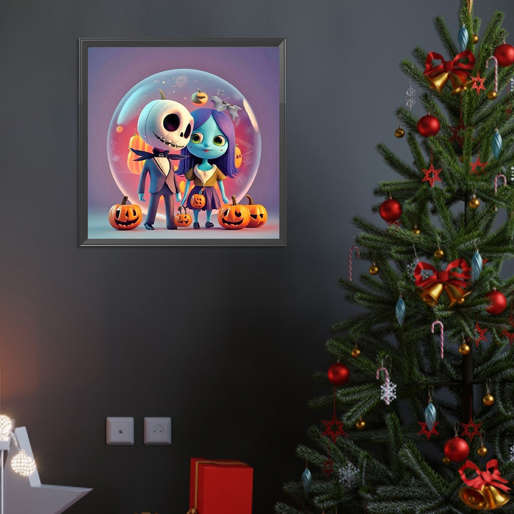 Ghost Bride - Full Round Drill Diamond Painting 40*40CM