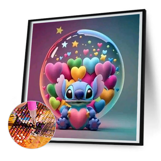 Love Stitch - Full Round Drill Diamond Painting 30*30CM