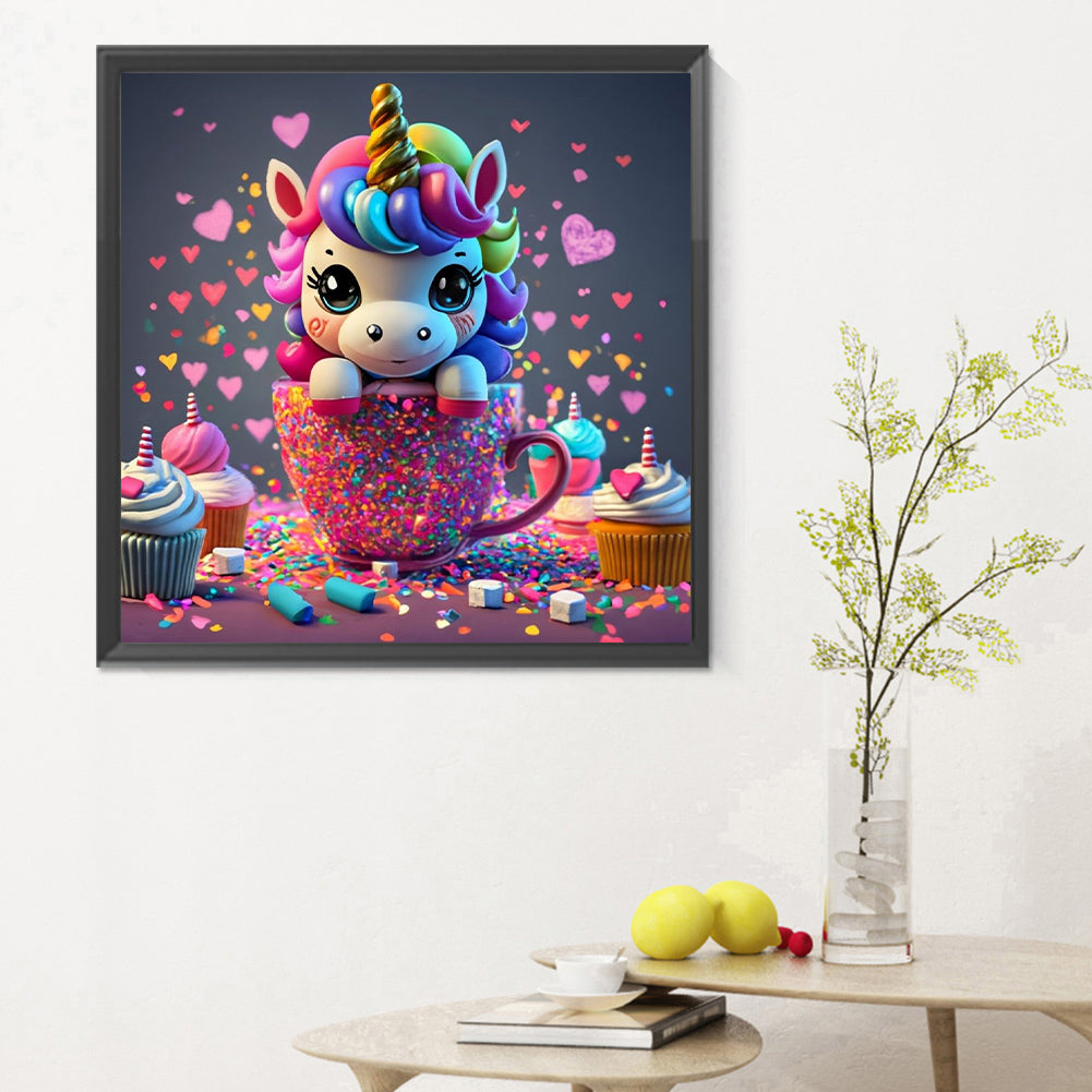 Cartoon Minifigure-Color Pony - Full Round Drill Diamond Painting 30*30CM