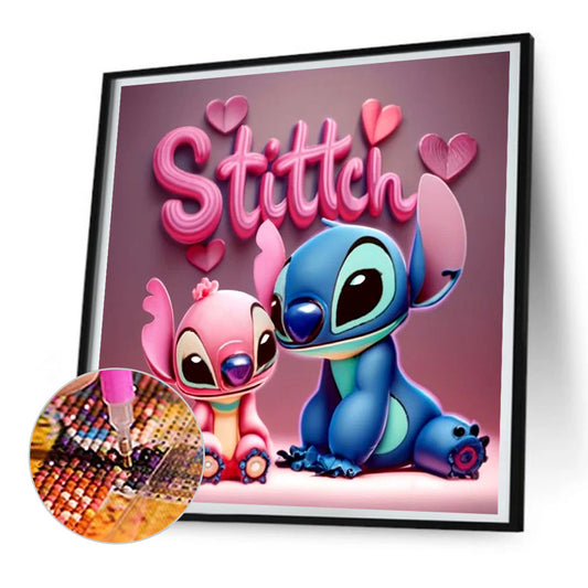 Stitch - Full Round Drill Diamond Painting 30*30CM