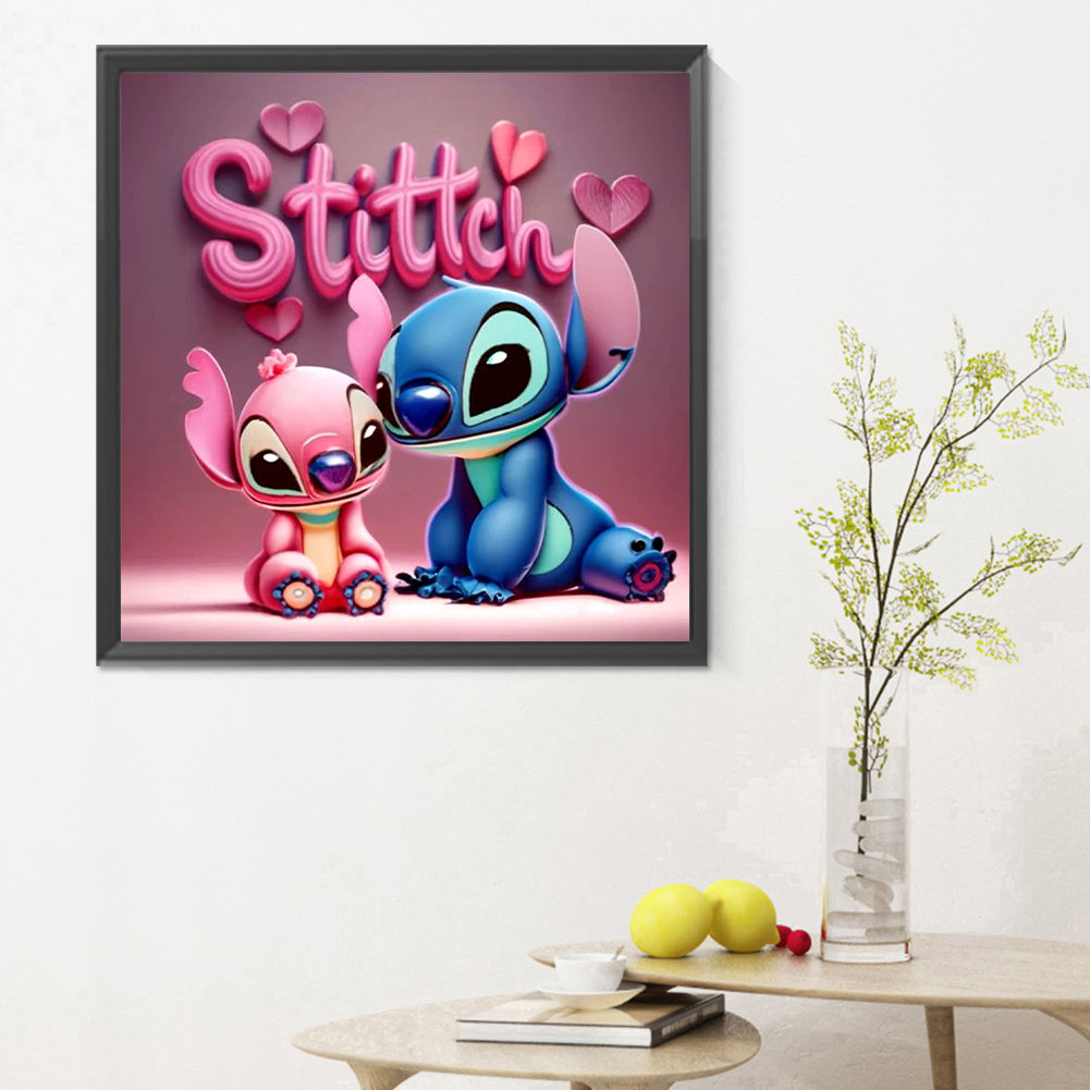 Stitch - Full Round Drill Diamond Painting 30*30CM