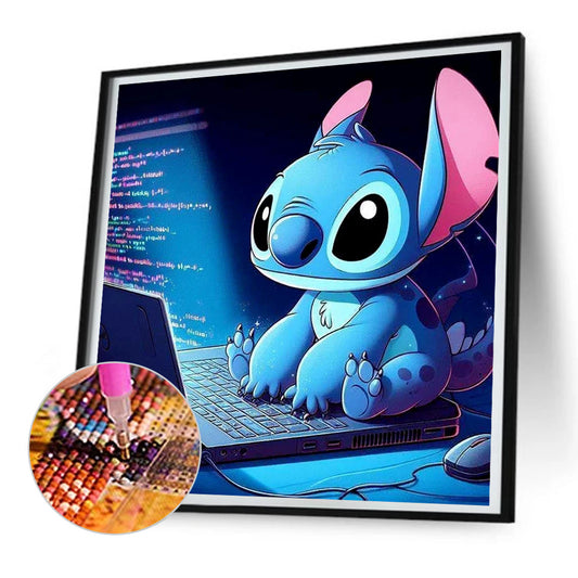 Stitch - Full Round Drill Diamond Painting 30*30CM