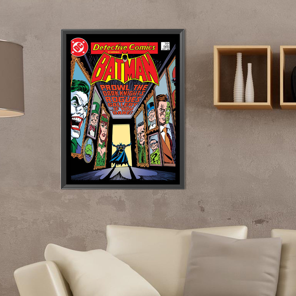 Superman - Full Round Drill Diamond Painting 30*40CM