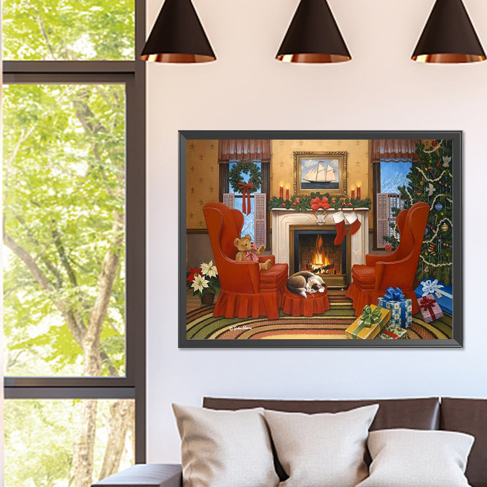 Country House - Full Square Drill Diamond Painting 40*30CM