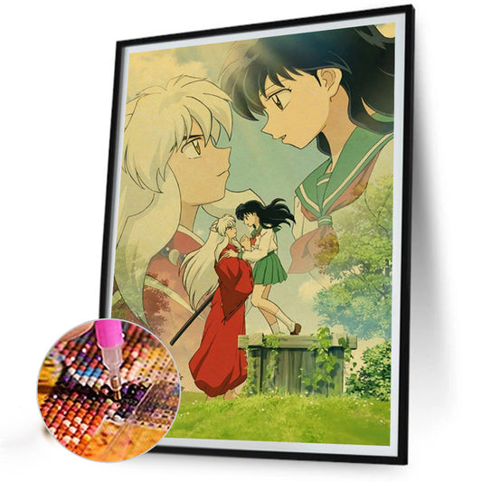 Inuyasha - Full Round Drill Diamond Painting 40*50CM