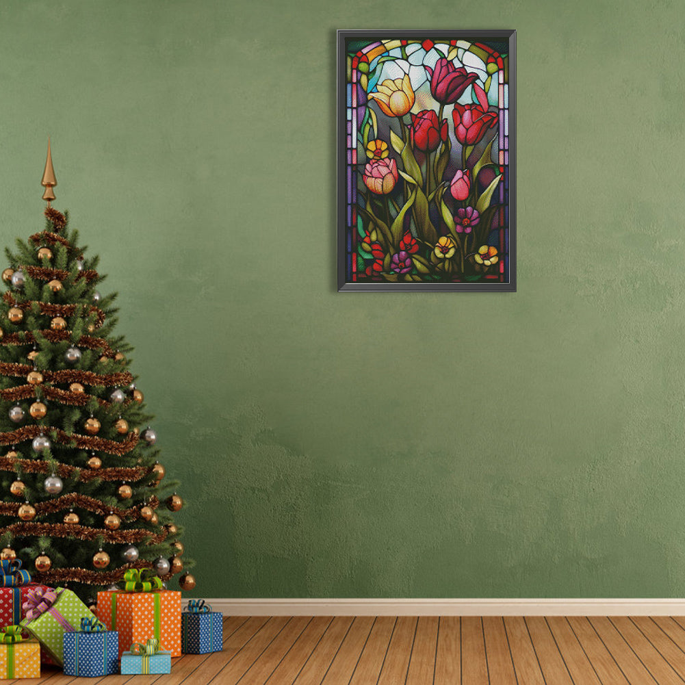 Tulip - Full Round Drill Diamond Painting 40*60CM