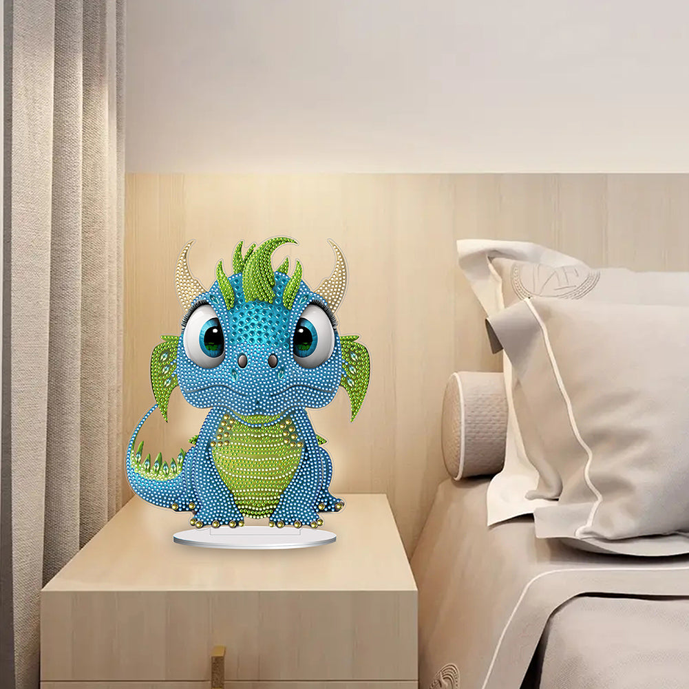 Elf Pterodactyl Diamond Painting Tabletop Ornament Kit for Office Desktop Decor