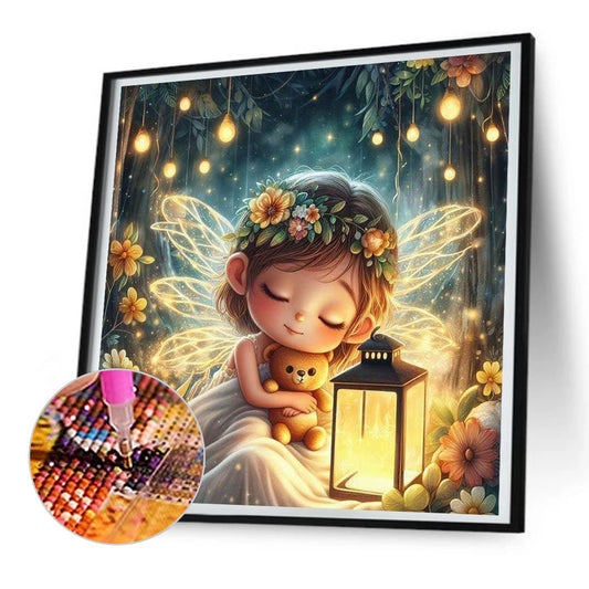 Sleeping Elf - Full Round Drill Diamond Painting 30*30CM