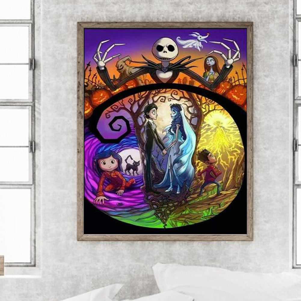 Zombie Bride - Full Round Drill Diamond Painting 50*60CM