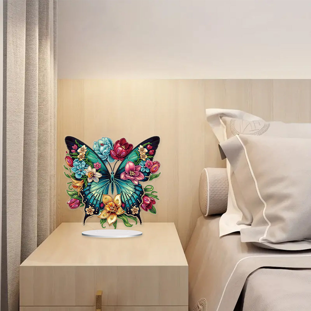 Butterfly Diamond Painting Desktop Ornaments for Home Office Desktop Decor
