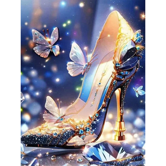 Fantasy High Heels - Full AB Round Drill Diamond Painting 30*40CM