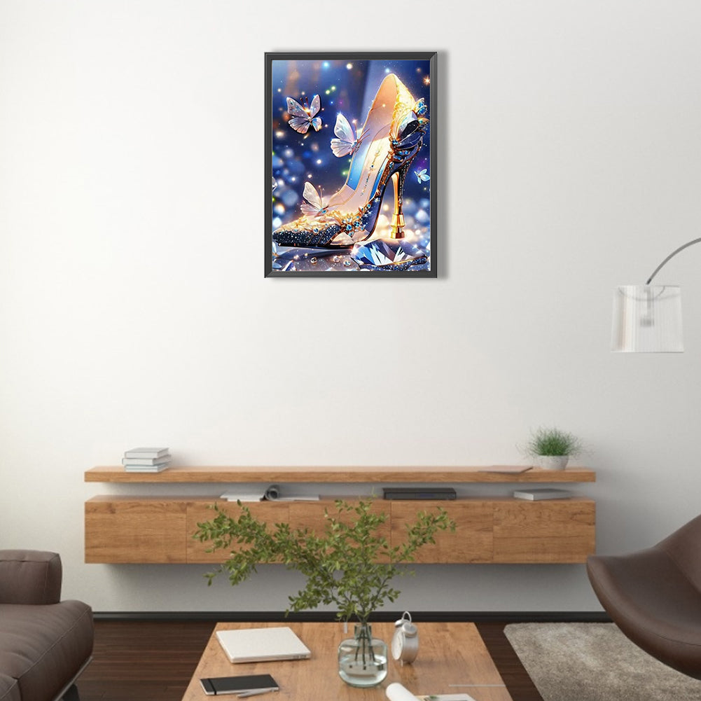 Fantasy High Heels - Full AB Round Drill Diamond Painting 30*40CM