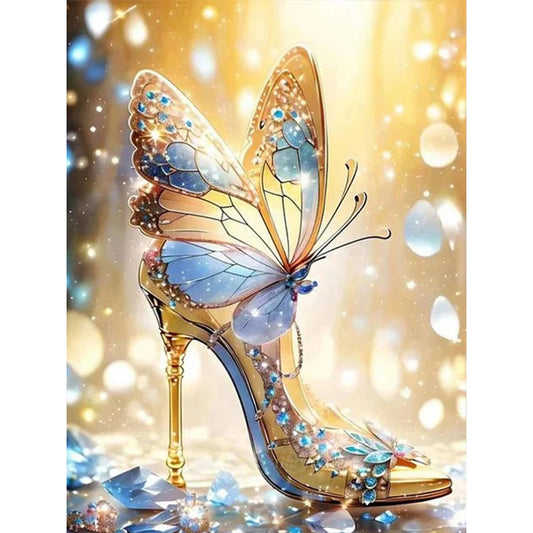 Fantasy High Heels - Full AB Round Drill Diamond Painting 30*40CM