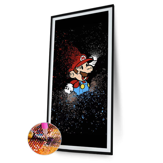 Mario - Full Round Drill Diamond Painting 30*50CM