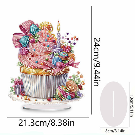 Heart Dessert DIY Diamond Painting Desktop Decoration for Office Desktop Decor