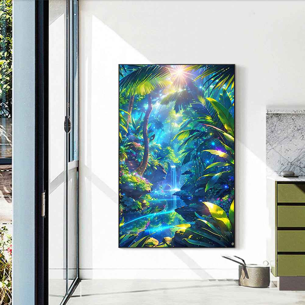 Jungle Secret - Full Round Drill Diamond Painting 40*60CM