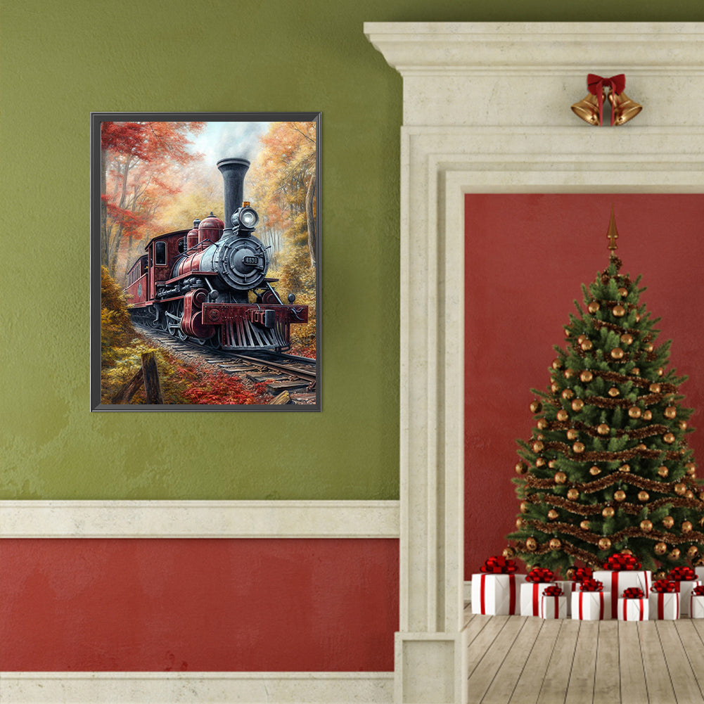 Train - Full Round Drill Diamond Painting 40*50CM
