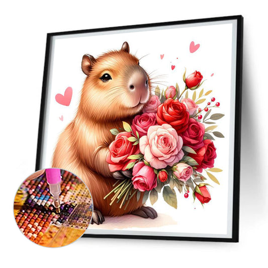 Capybara Capybara - Full Round Drill Diamond Painting 30*30CM