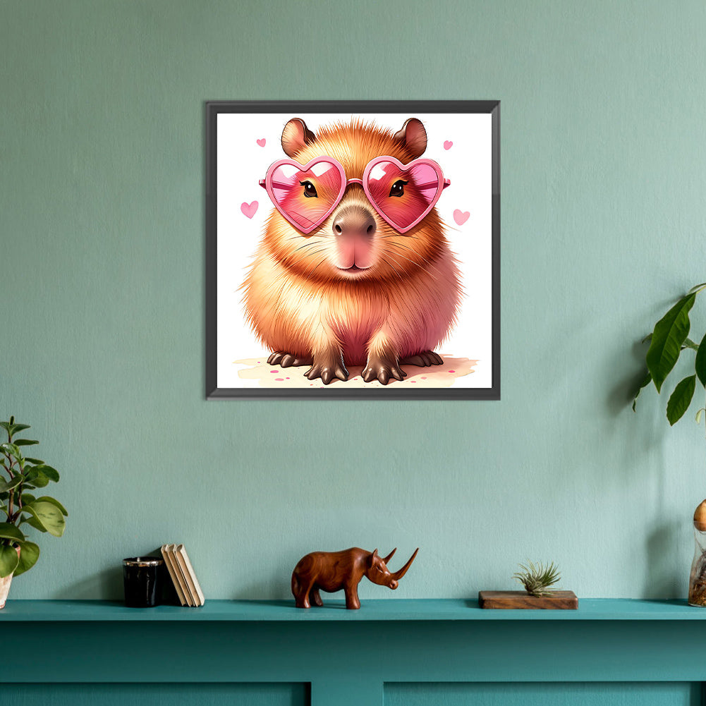 Capybara Capybara - Full Round Drill Diamond Painting 30*30CM