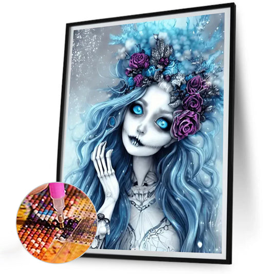Skullgirls - Full Round Drill Diamond Painting 30*40CM