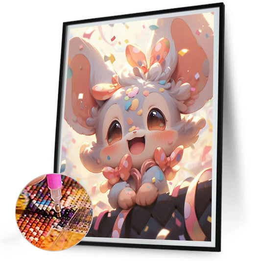 Zodiac Sign¡¤Rabbit - Full Round Drill Diamond Painting 30*40CM