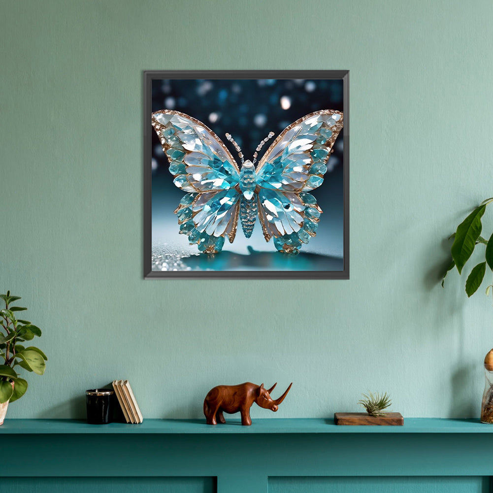 Butterfly - Full Round Drill Diamond Painting 30*30CM