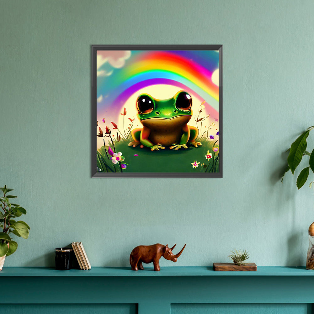 Little Frog - Full Round Drill Diamond Painting 30*30CM