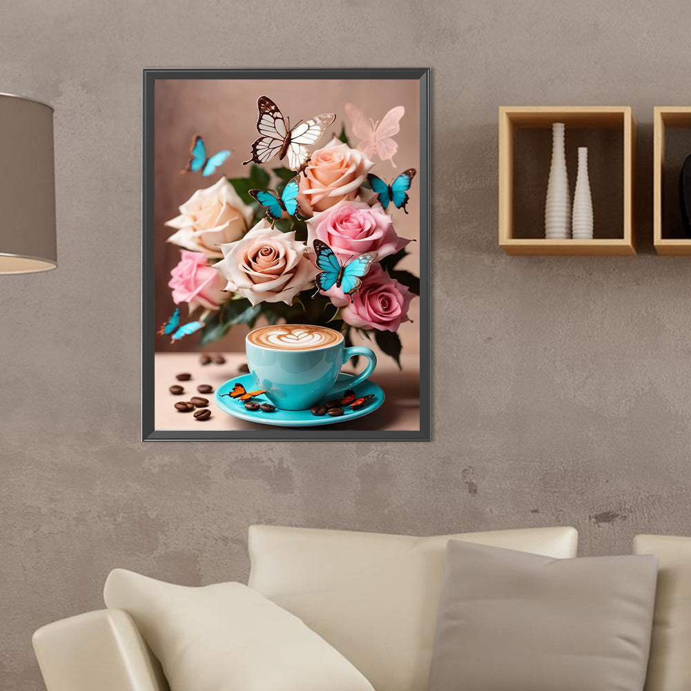 Fantasy Rose - Full Round Drill Diamond Painting 30*40CM