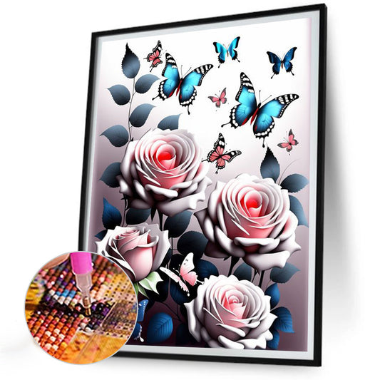 Fantasy Rose - Full Round Drill Diamond Painting 30*40CM