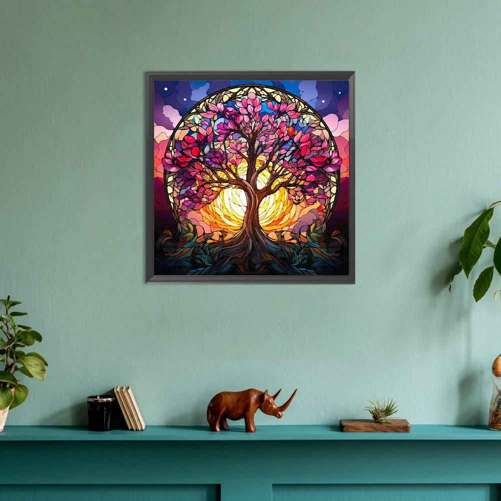 Life Tree - Full Round Drill Diamond Painting 30*30CM
