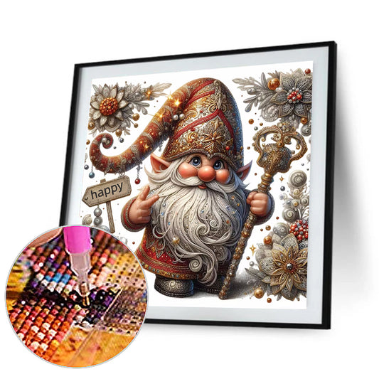 Bejeweled Goblin - Full Round Drill Diamond Painting 30*30CM