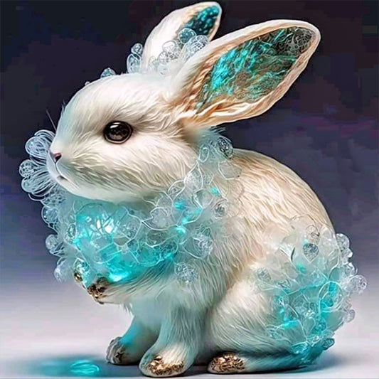 Zodiac Sign-Rabbit - 11CT Stamped Cross Stitch 40*40CM