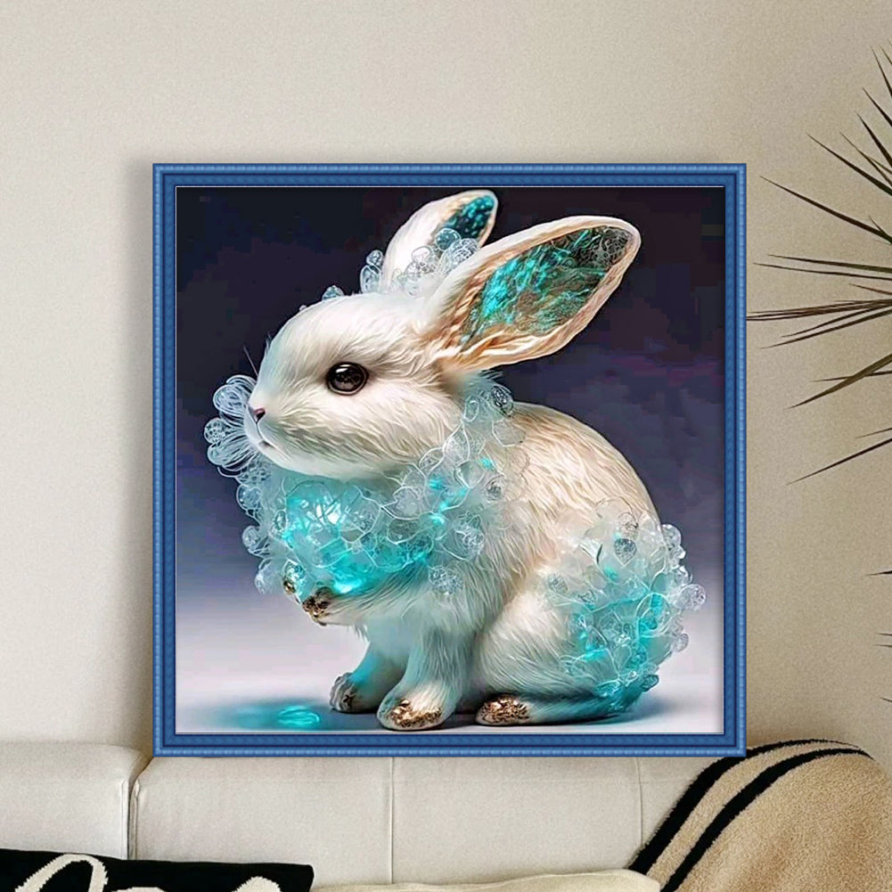 Zodiac Sign-Rabbit - 11CT Stamped Cross Stitch 40*40CM