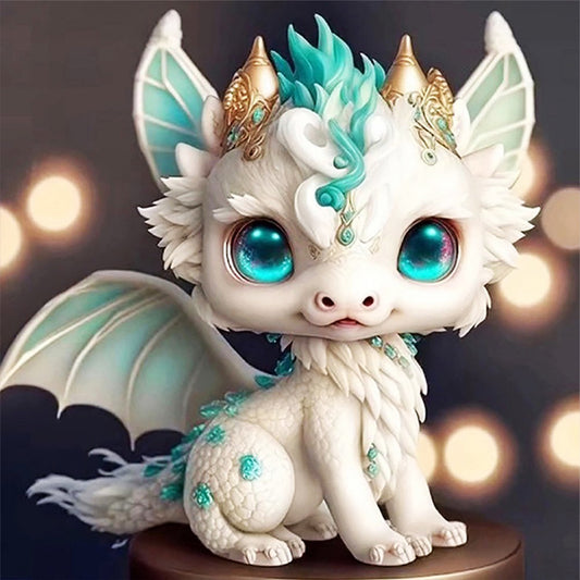 Zodiac Sign-Dragon - 11CT Stamped Cross Stitch 40*40CM