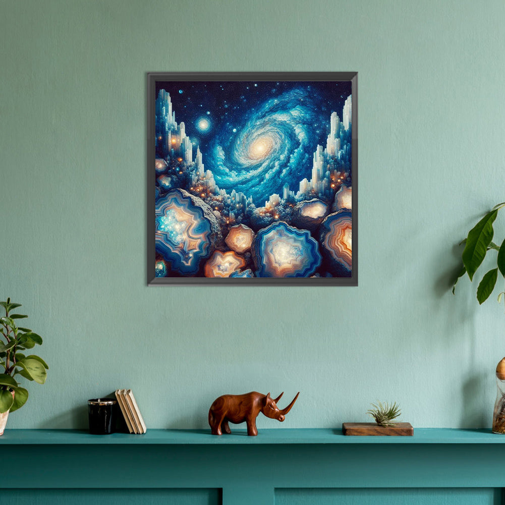 Universe Galaxy Nebula - Full Round Drill Diamond Painting 30*30CM