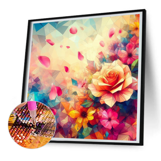 3D Rose - Full Round Drill Diamond Painting 30*30CM