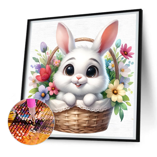 Easter Bunny - Full Round Drill Diamond Painting 30*30CM