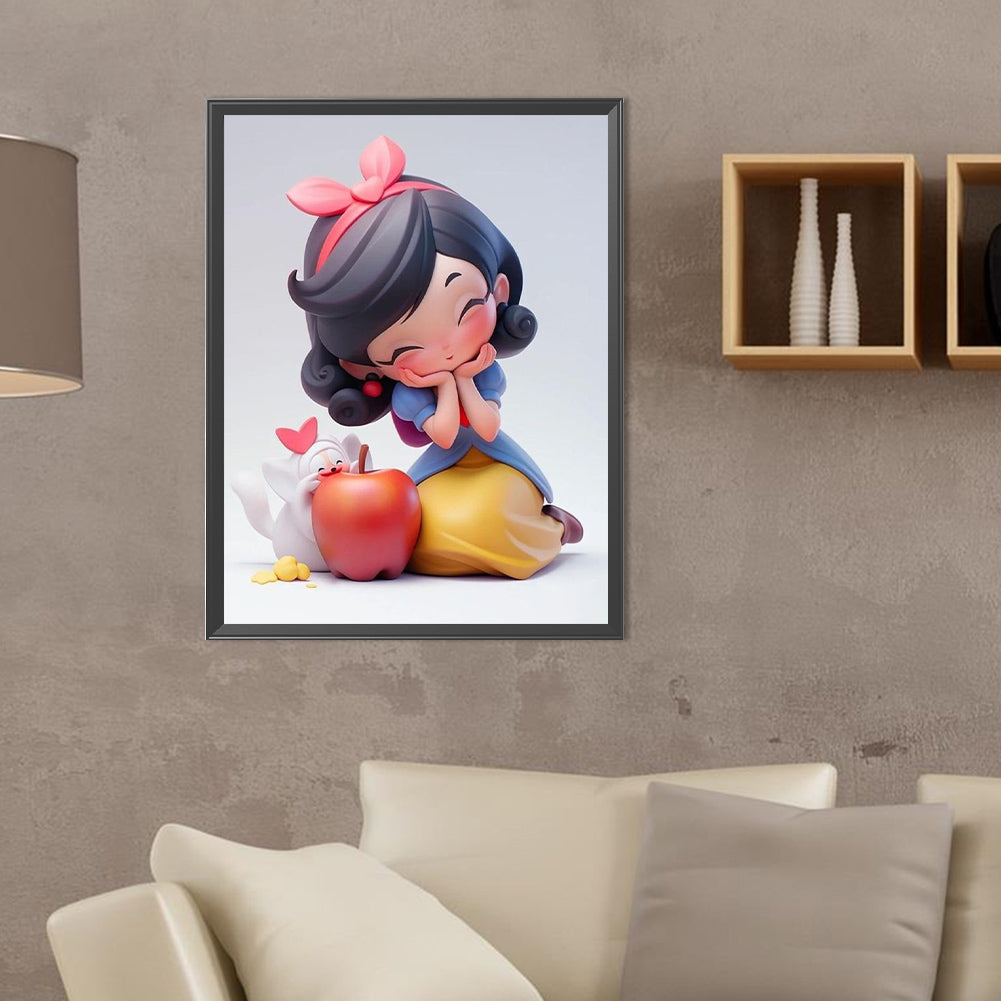 Sweet Princess - Full Round Drill Diamond Painting 30*40CM