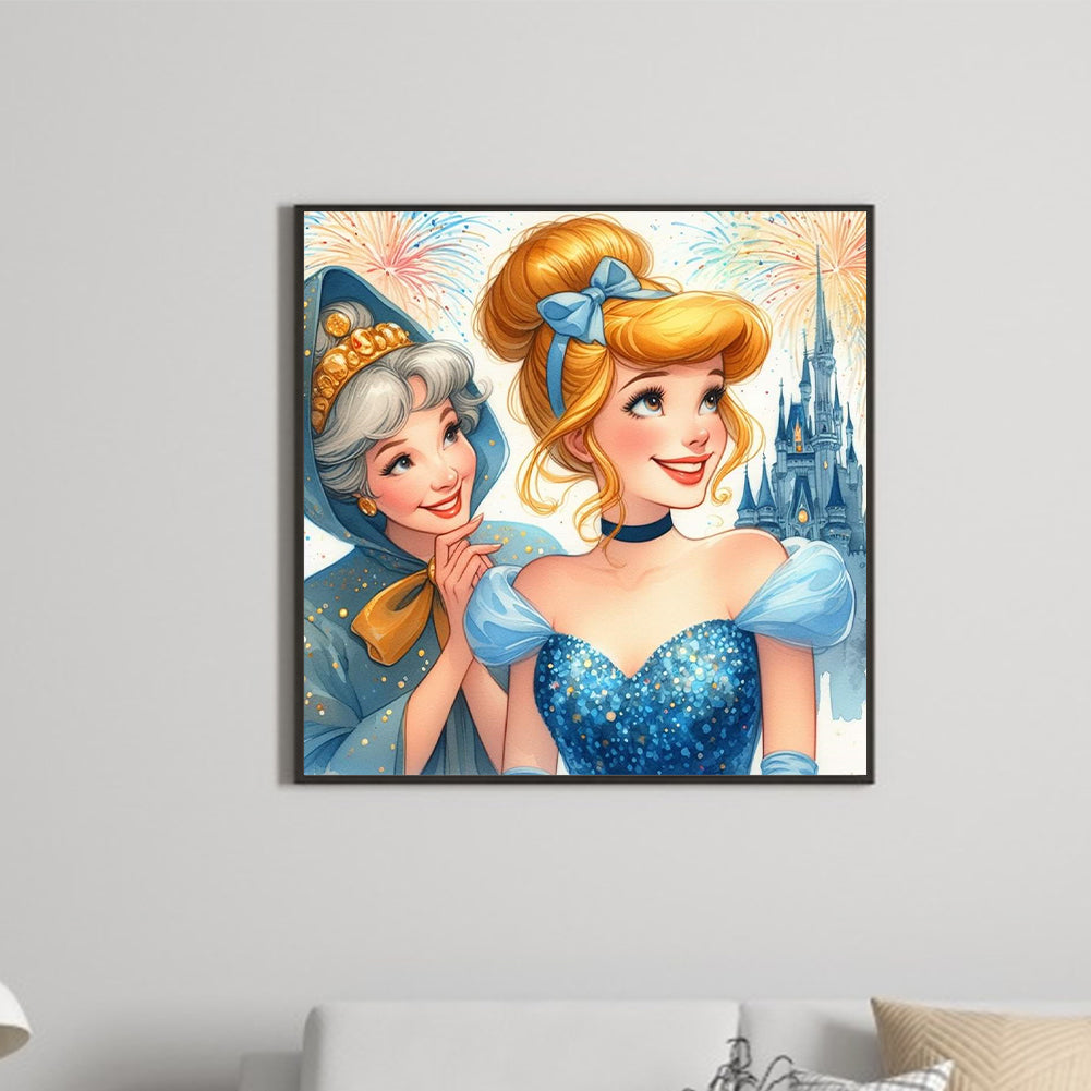 Princess - Full Round Drill Diamond Painting 50*50CM