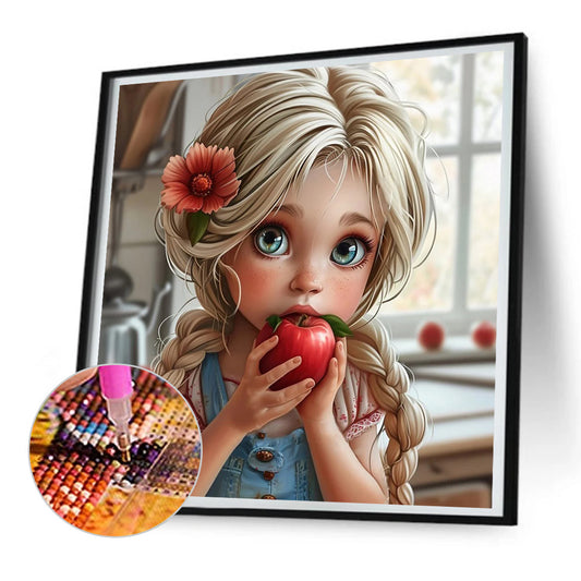 Smart Candy Girl - Full Round Drill Diamond Painting 30*30CM