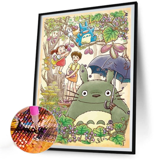 Chinchilla - Full Round Drill Diamond Painting 30*40CM