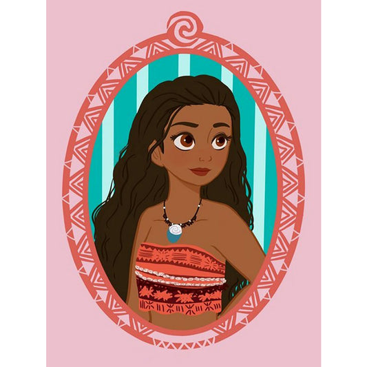 Disney Princess-Princess Moana - Full Square Drill Diamond Painting 30*40CM
