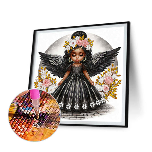 Angel Child - Special Shaped Drill Diamond Painting 30*30CM
